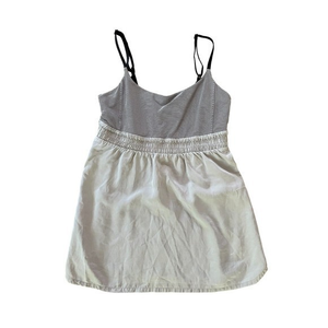 Lululemon Bliss Tank Top Smock Empire Waist Activewear Adjustable Strap‎ White 6